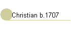 Christian b.1707