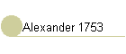 Alexander 1753