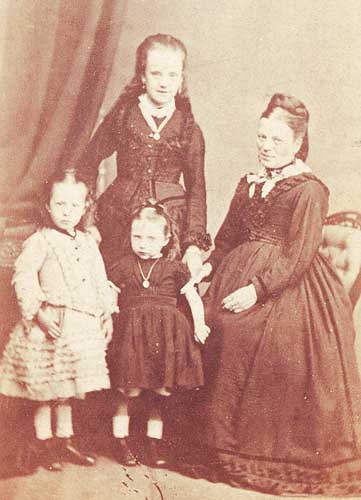 Margaret and her young family